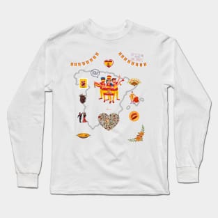 Spain lover Espana Long Sleeve T-Shirt